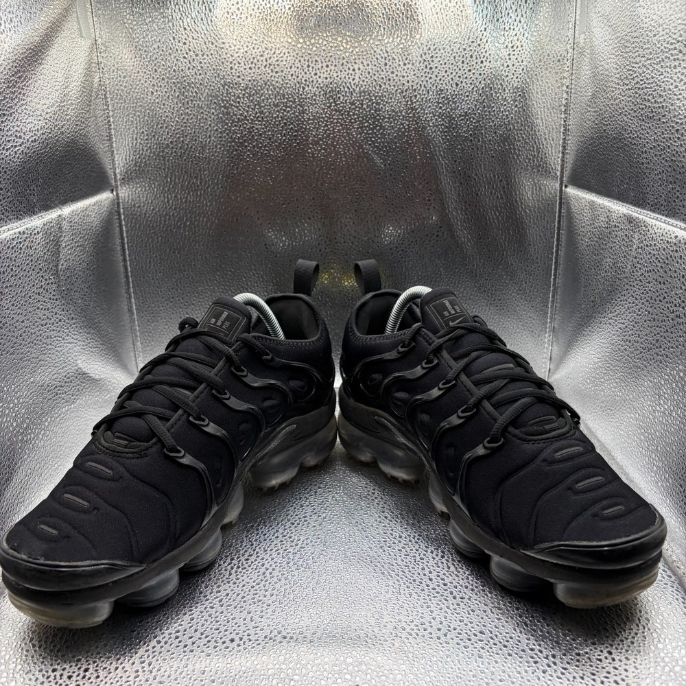 Size 10 Nike Air VaporMax Plus SE Black Womens Lace Up Running Shoes DH1063-001 - Picture 4 of 11